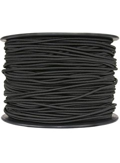 Sterling Rope 1/8" (3mm) Shock Cord Black (by the foot)