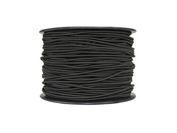 Sterling Rope 1/8" (3mm) Shock Cord Black (by the foot)