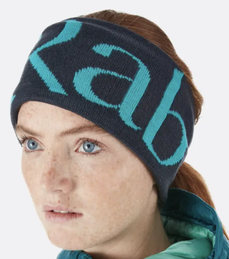 Knitted Logo Headband - Adventure Alpenglow Sports