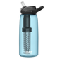 Eddy® + filtered by LifeStraw®, 32oz Bottle with Tritan™ Renew. True Blue