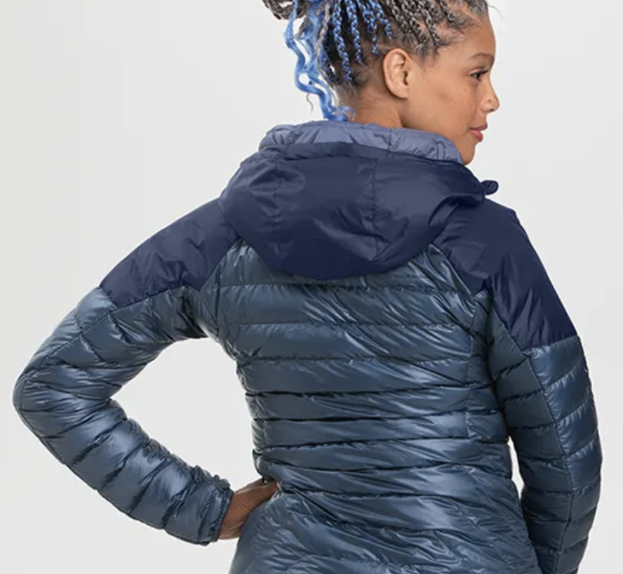 outdoor research women's helium down jacket