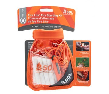 SOL Survive Outdoors Longer Fire Lite Kit in Dry Bag