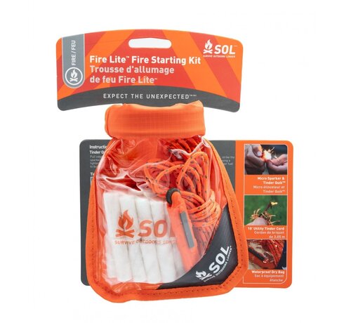 SOL Survive Outdoors Longer Fire Lite Kit in Dry Bag