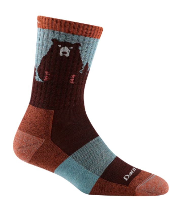 Darn Tough Vermont Women's Bear Town Micro Crew Light Cushion Sock