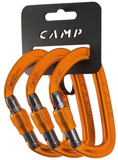 CAMP Orbit Locking Carabiners (3 Pack)