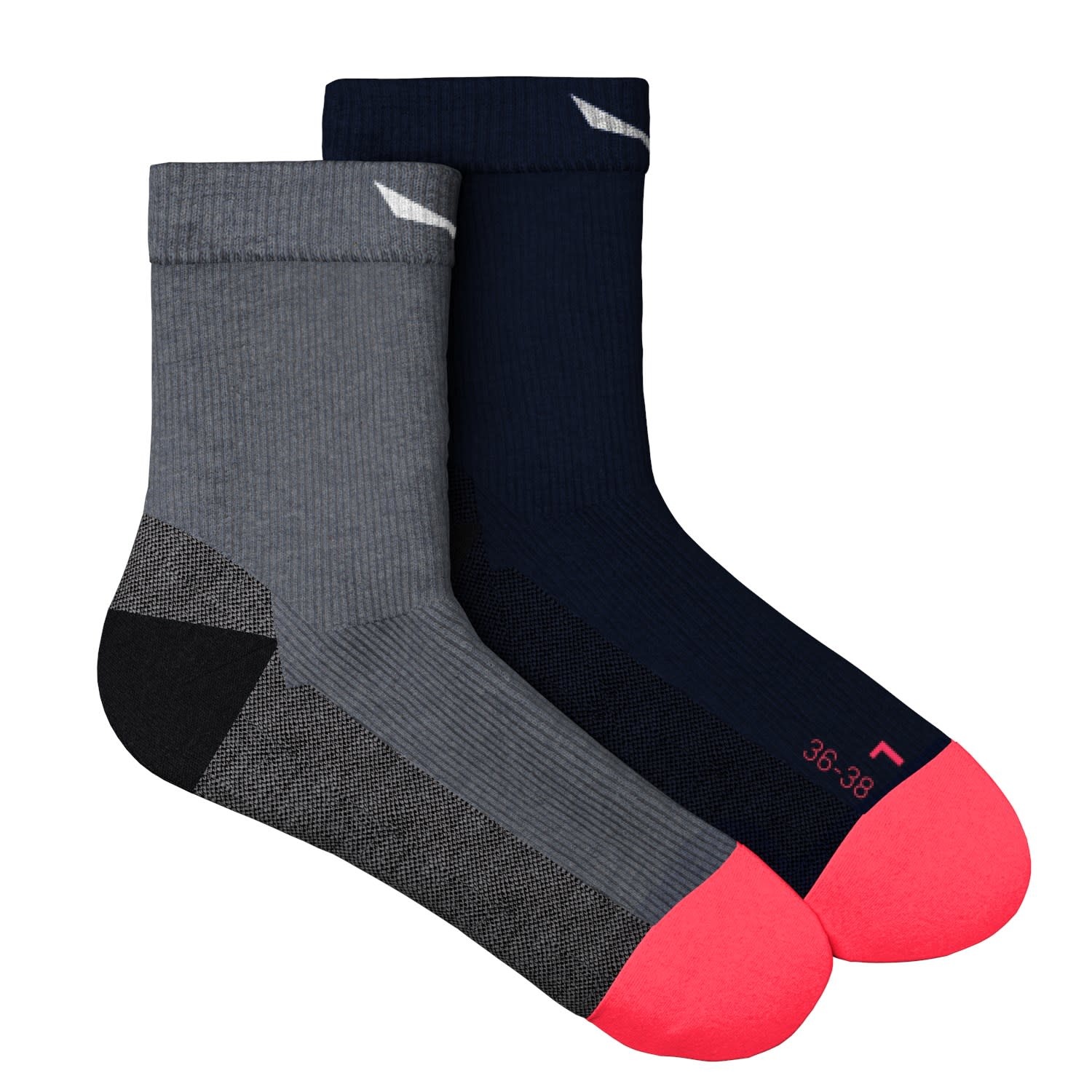 Women's Mountain Trainer Merino Quarter Socks Alpenglow Adventure Sports