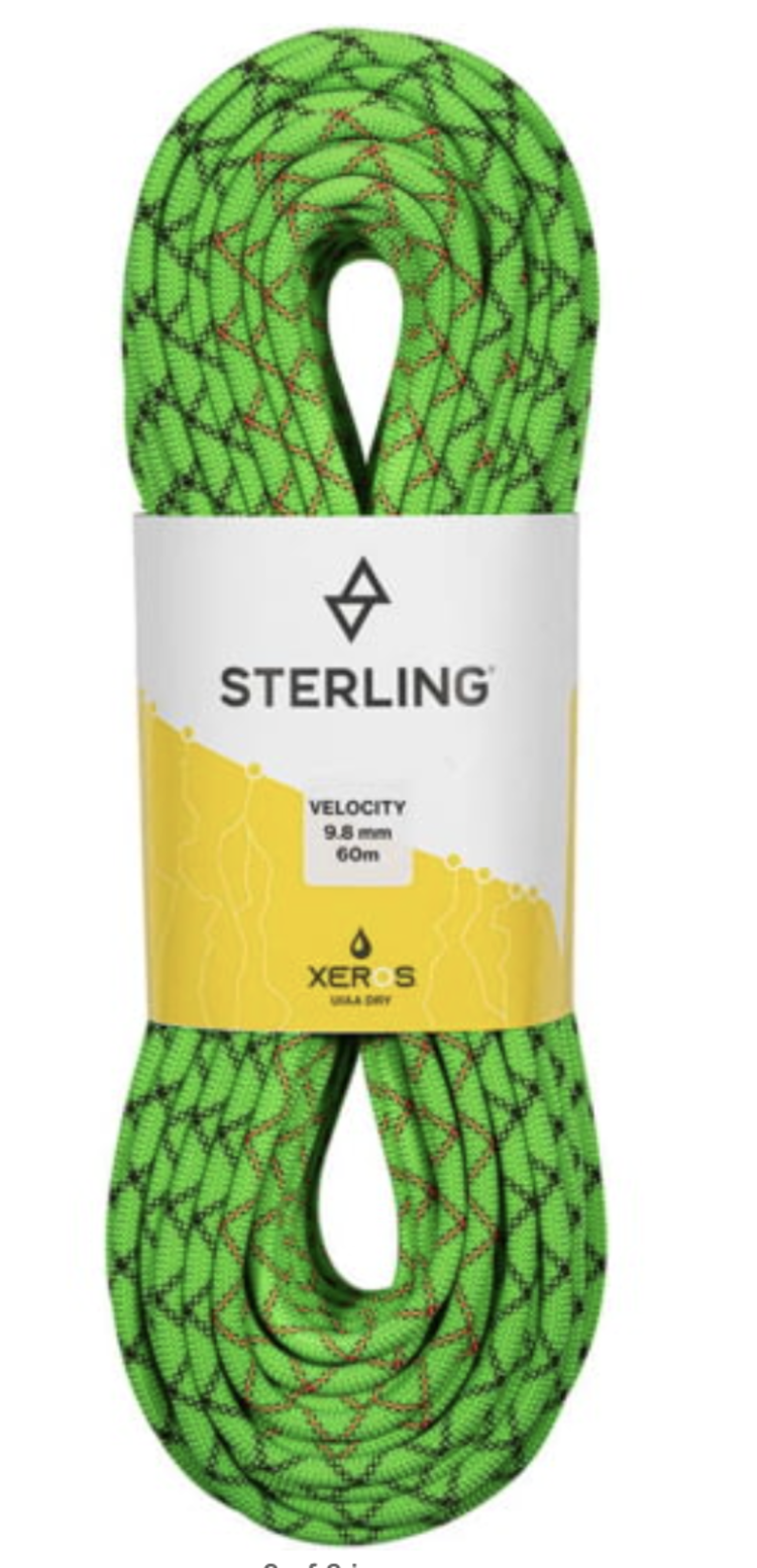 Sterling Rope Velocity 9.8 XEROS