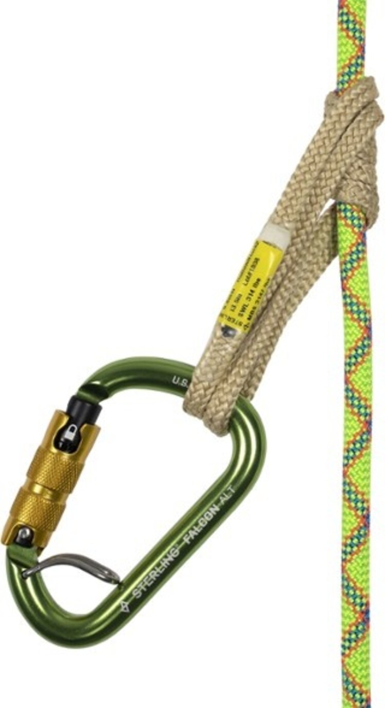 Sterling Rope 6.8mm HollowBlock 13.5" Loop Tan