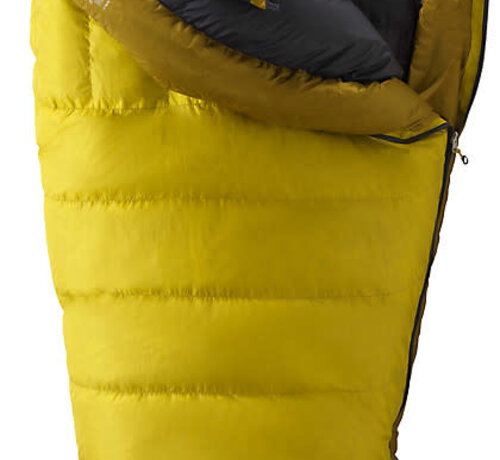 Marmot Col -20 Sleeping Bag Yellow Vapor/Green Wheat