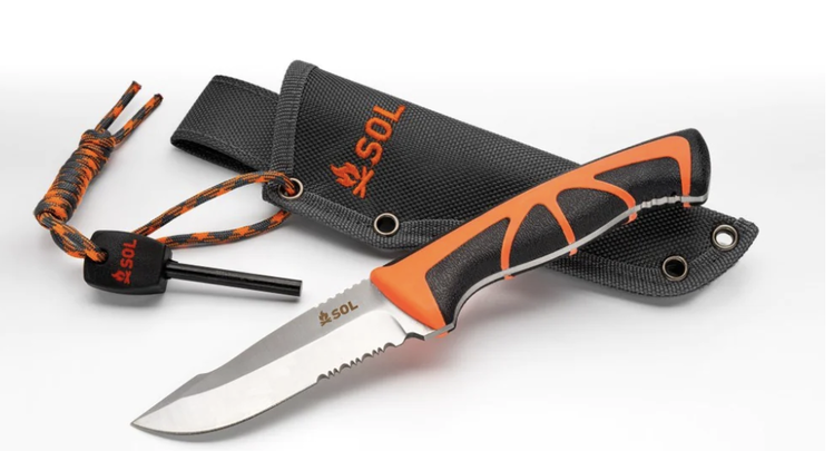 SOL Survive Outdoors Longer Stoke Field Knife