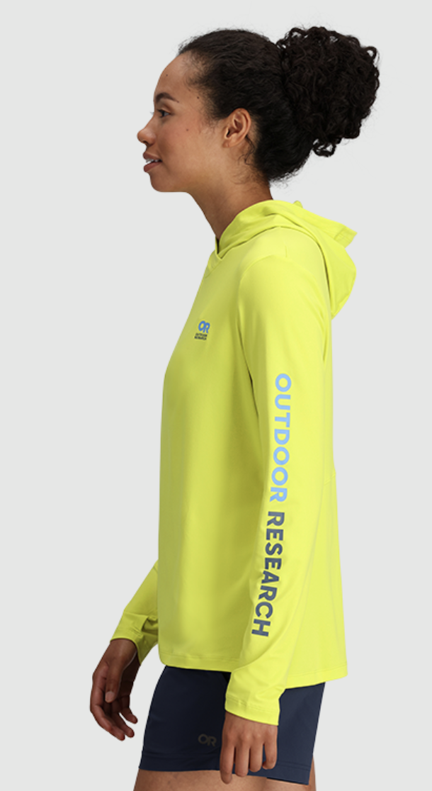 Women's Activeice™ Spectrum Graphic Sun Hoodie Alpenglow Adventure Sports