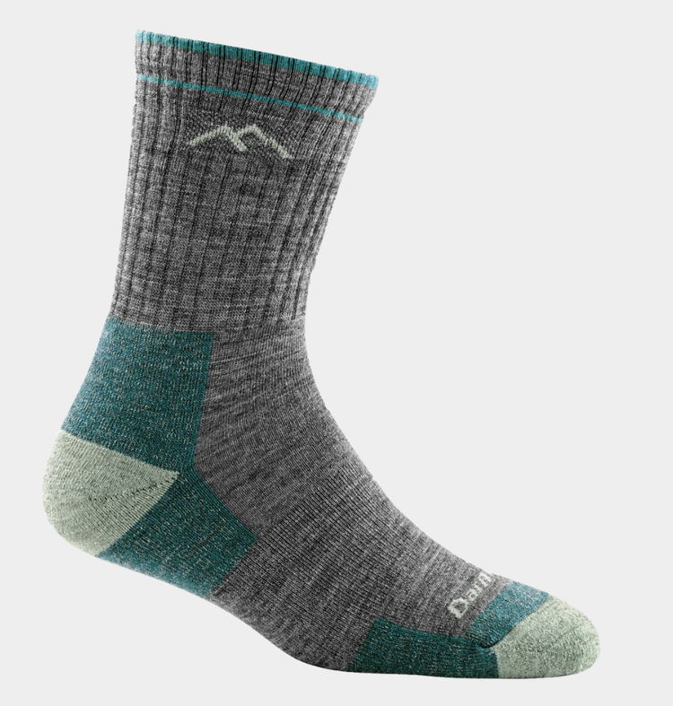 Darn Tough Vermont Women's Hiker Micro Crew Midweight Hiking Sock