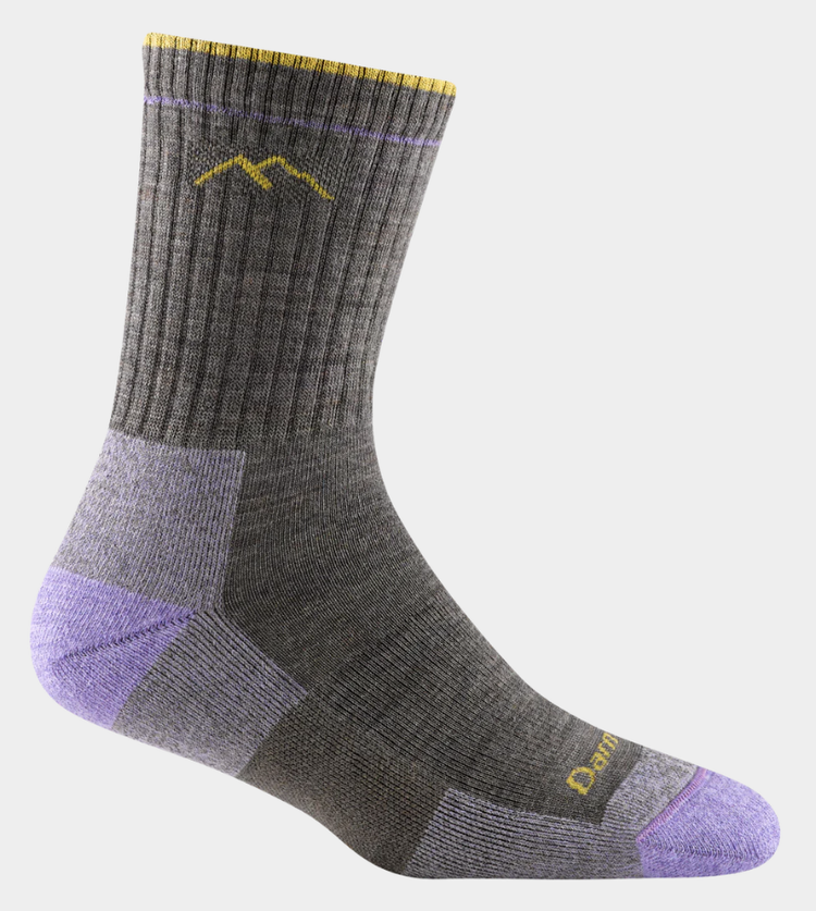 Darn Tough Vermont Women's Hiker Micro Crew Midweight Hiking Sock