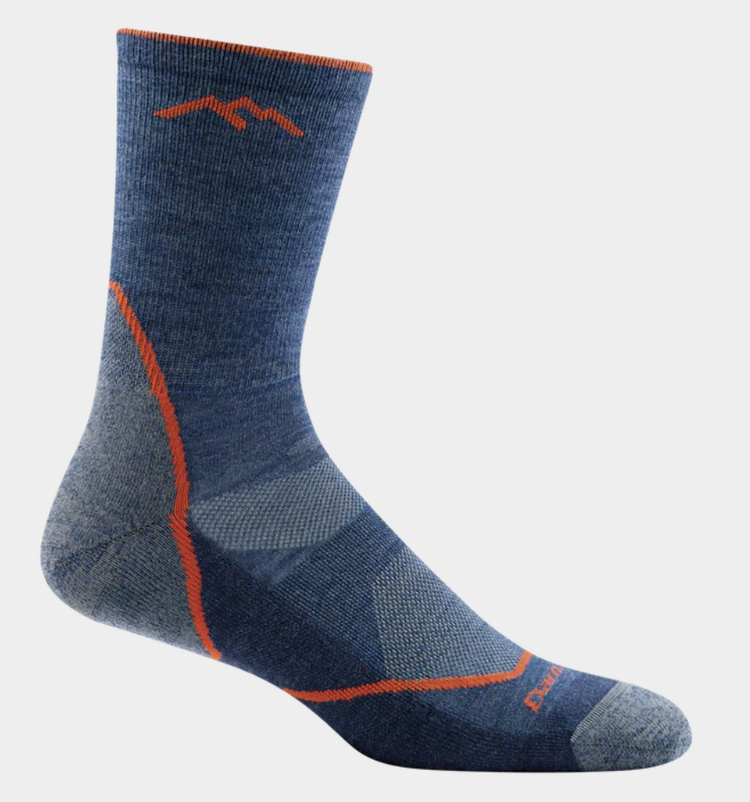 Darn Tough Vermont Men's Light Hiker Micro Crew Light Cushion Sock