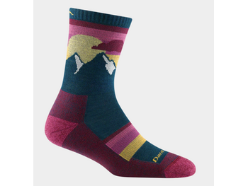 Darn Tough Vermont Women's Sunset Ledge Micro Crew Lightweight Hiking Sock