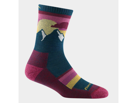Darn Tough Vermont Women's Sunset Ledge Micro Crew Lightweight Hiking Sock