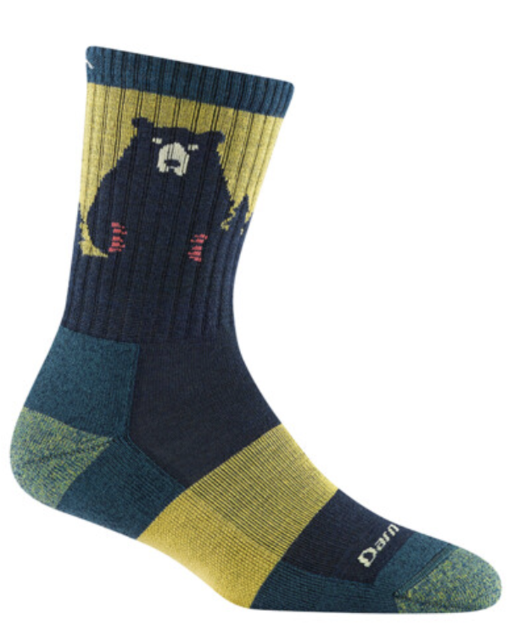 Darn Tough Vermont Women's Bear Town Micro Crew Light Cushion Sock