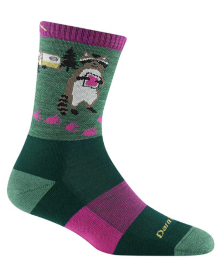 Darn Tough Vermont Women's Critter Club Micro-Crew Sock with Cushion
