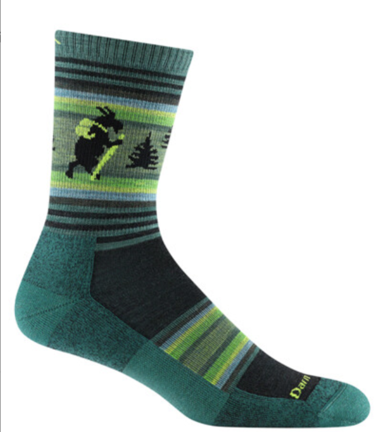 Darn Tough Vermont Men's Willoughby Micro Crew Lightweight Hiking Sock