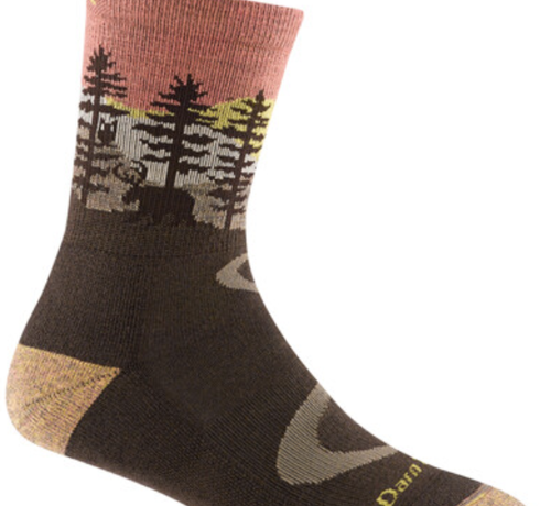 Darn Tough Vermont Women's Northwoods Micro Crew Midweight with Cushion Hiking Sock