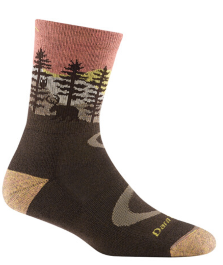 Darn Tough Vermont Women's Northwoods Micro Crew Midweight with Cushion Hiking Sock