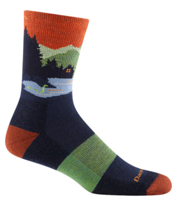 Darn Tough Vermont Men's Close Encounters Micro Crew Midweight with Cushion