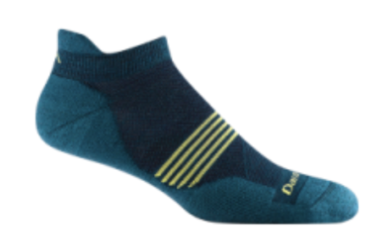 Darn Tough Vermont Men's Element No Show Tab Lightweight with Cushion Socks