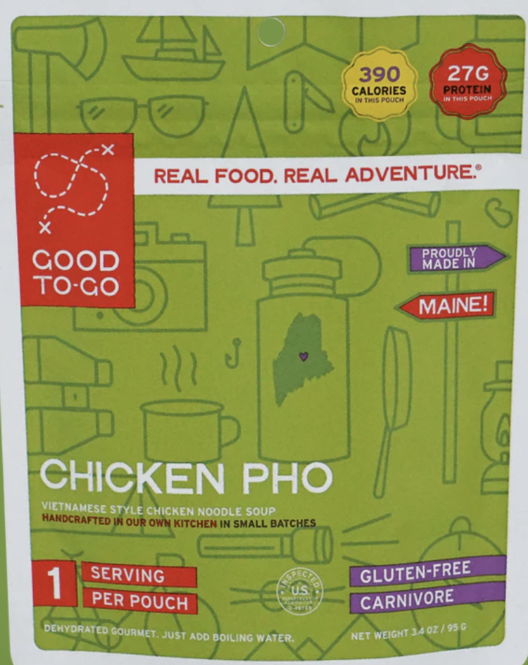 Good To-Go Chicken Pho Dehydrated Meal
