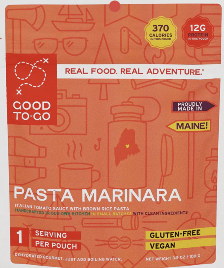 Good To-Go Pasta Marinara Dehydrated Meal