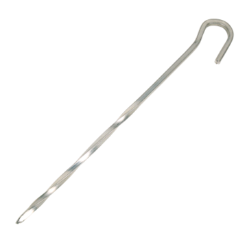 Steel Skewer Tent Pegs 7" "Individual"