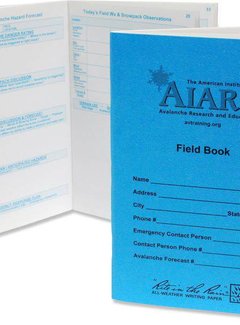 Backcountry Access AIARE Field Book