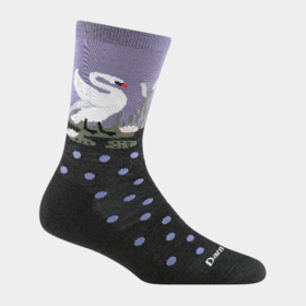 Darn Tough Vermont Women's Wildlife Crew Lightweight Cushion Socks