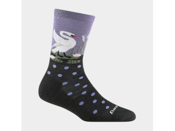 Darn Tough Vermont Women's Wildlife Crew Lightweight Cushion Socks