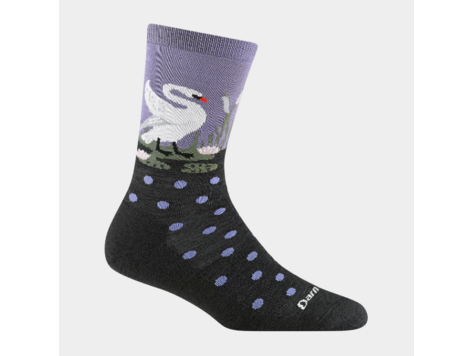 Darn Tough Vermont Women's Wildlife Crew Lightweight Cushion Socks