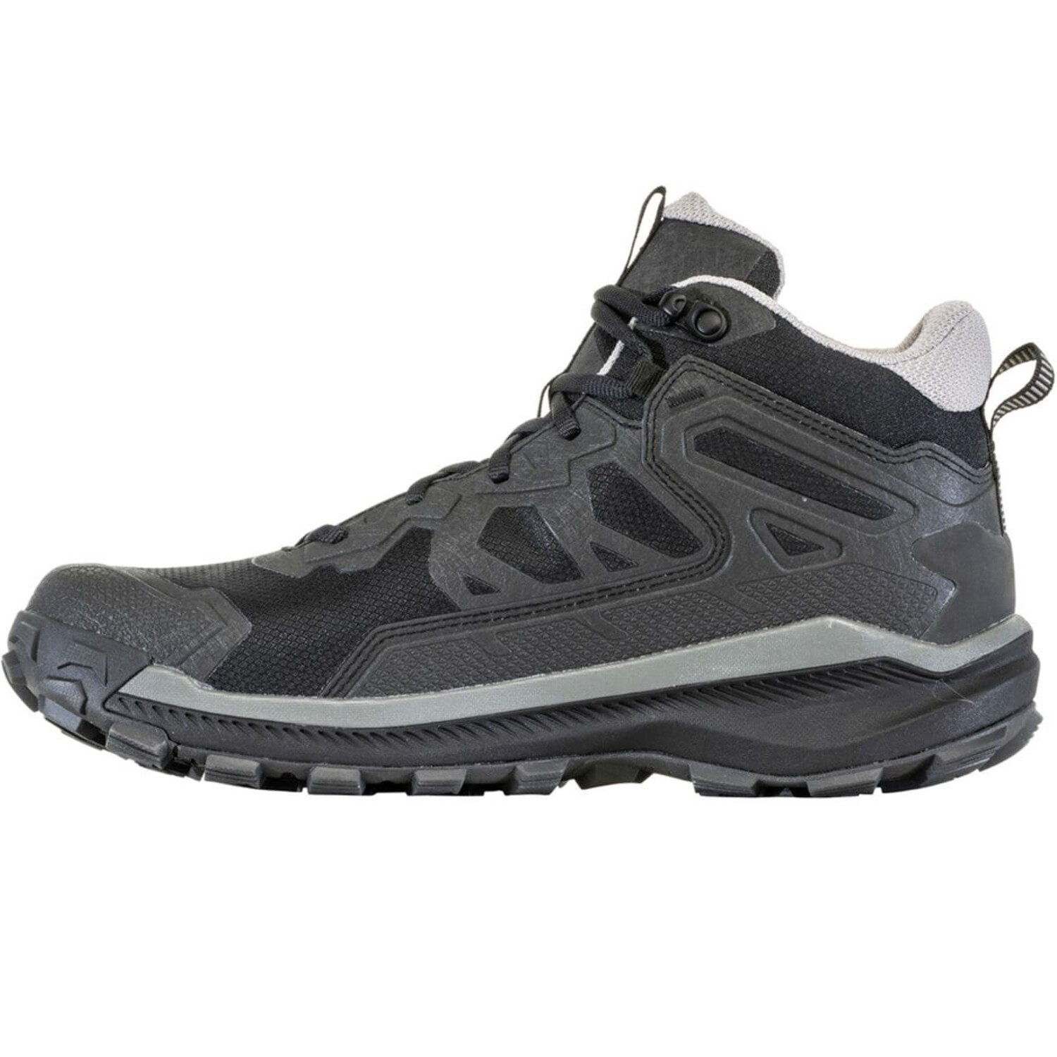 Oboz Mens 8 Hiking Boots Gray Katabatic Mid B-Dry Waterproof Lace Up Outdoor OBOZ KATABATIC MID B-DRY HAZY GRAY - MENS - Lamey Wellehan Shoes main image 2