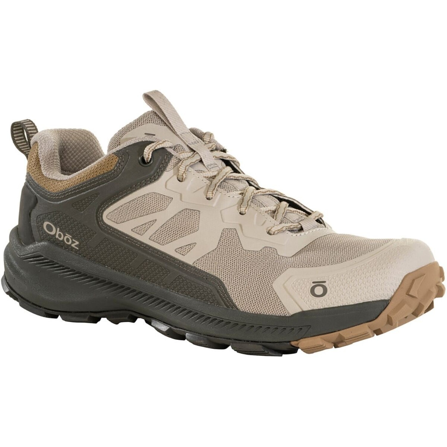 Oboz Katabatic Low Hiking Shoes Men 8.5 Beige Tan Mesh Trail Sneakers Outdoor Men main image 2