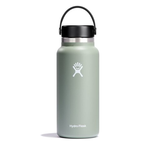 Hydro Flask 32 oz. Wide Mouth Flex Cap Water Bottle - Black