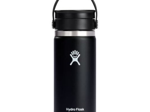 Hydro Flask 16 oz Wide Mouth Water Bottle w Flex Sip Lid