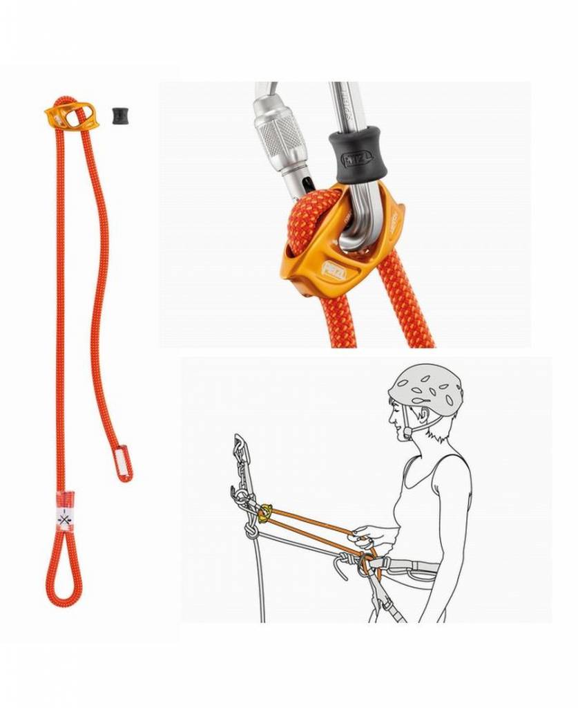 Connect Adjust Adjustable Lanyard PETZL