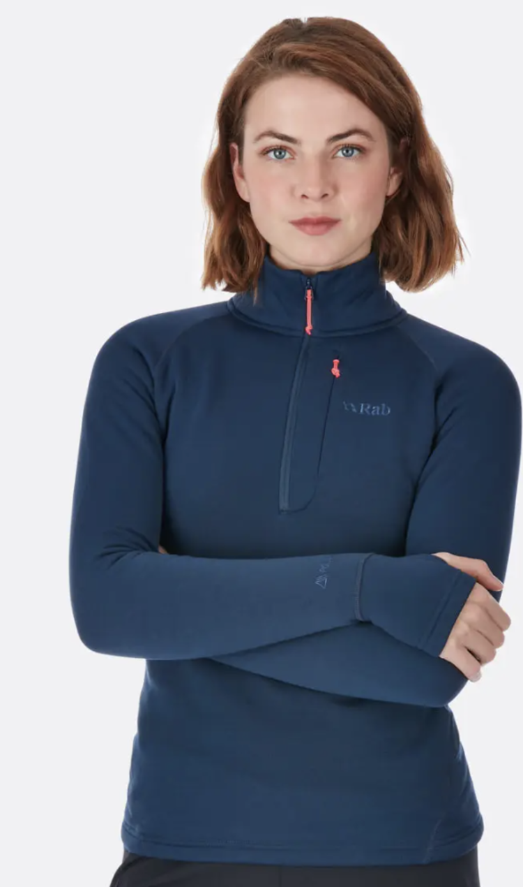 Rab Women's Power Stretch Pro Pull-On Long Sleeve