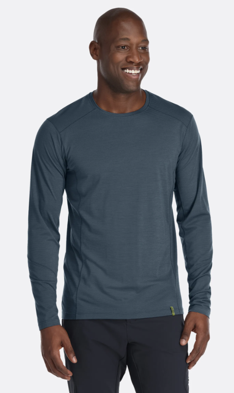 Rab Men's Syncrino Base Long Sleeve Tee