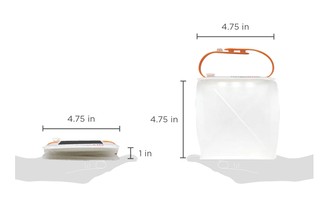 LuminAID Solar Inflatable Lantern and Phone Charger