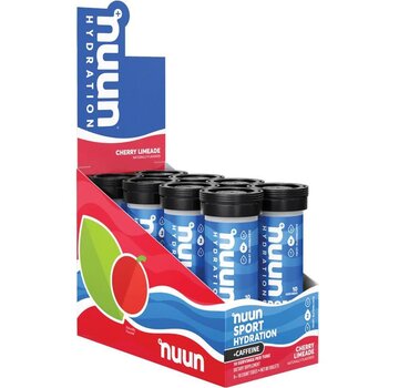 Nuun SPORT+ CAFFEINE Energy Cherry/Lime 10 TAB