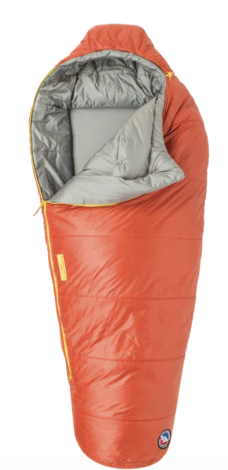 Big Agnes Kid's Wolverine 20 Sleepig Bag (FireLine Core Recycled) Right Zip