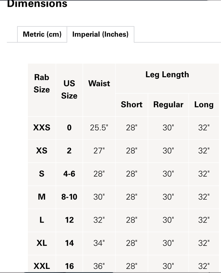 Rab Women's Incline Light Pants