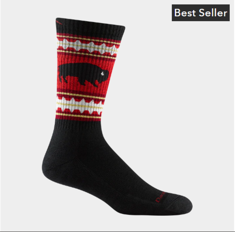 Darn Tough Vermont Men's Vangrizzle Boot MIdweight Sock