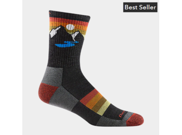 Darn Tough Vermont Men's Sunset Ridge Micro Crew Lightweight w/ Cushion