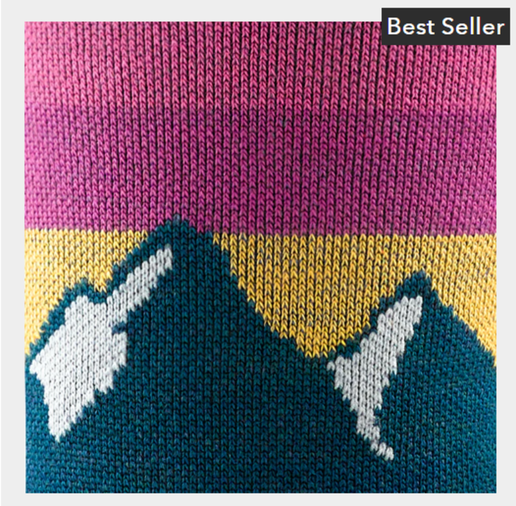 Darn Tough Vermont Women's Sunset Ledge Micro Crew Lightweight Hiking Sock