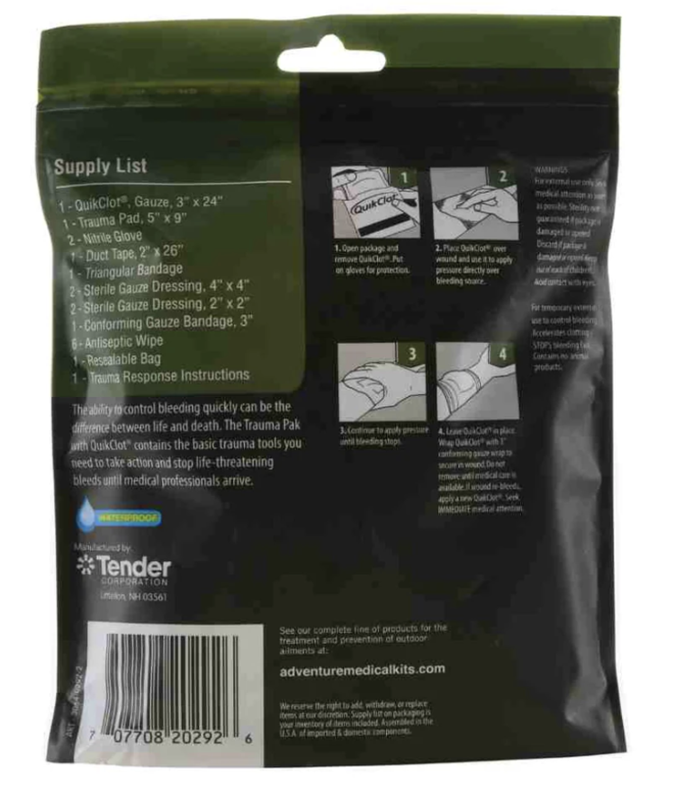 Adventure Medical Kits Trauma Pak w/Quikclot
