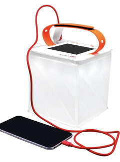 LuminAID Max QI 2-in-1 Solar Lantern with Phone Charger
